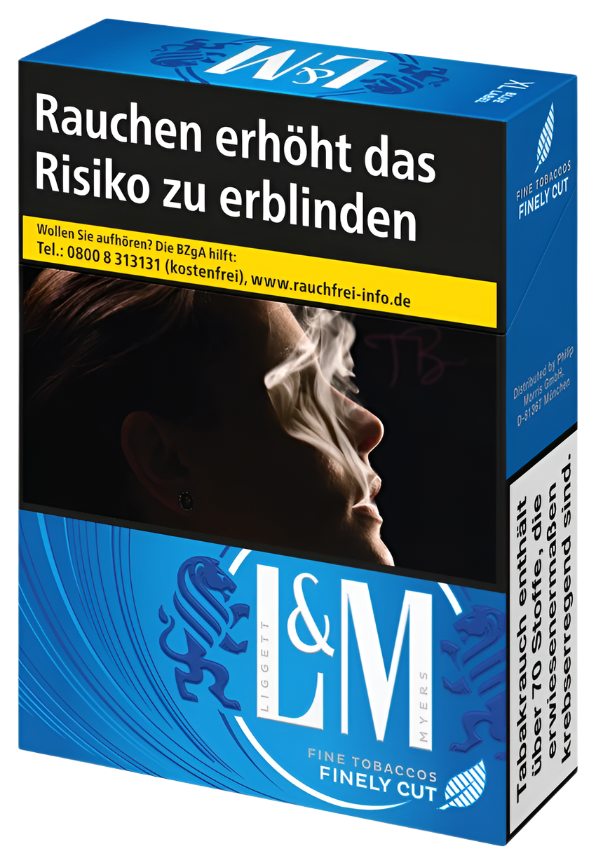 L&M Zigaretten Blue XL - 8 Packungen