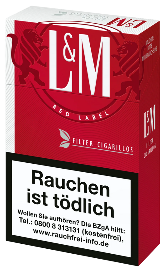 L&M Red Filterzigarillos - 10 Packungen