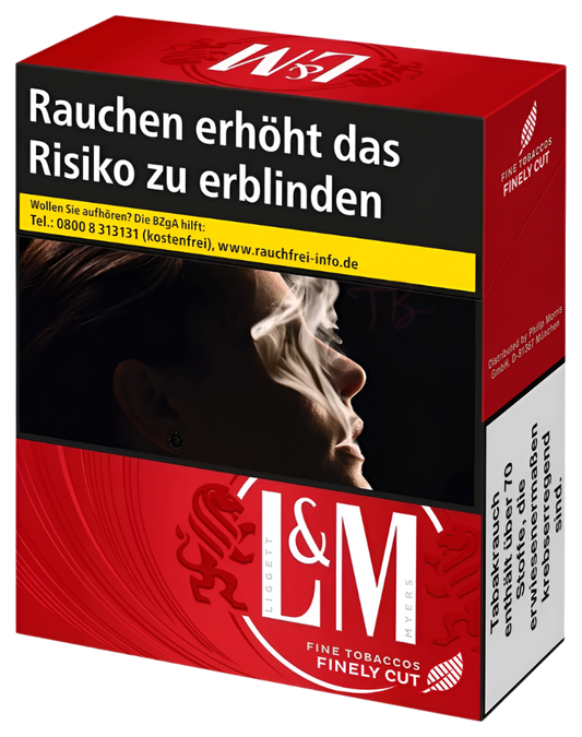 L&M Zigaretten Red 4XL - 5 Packungen