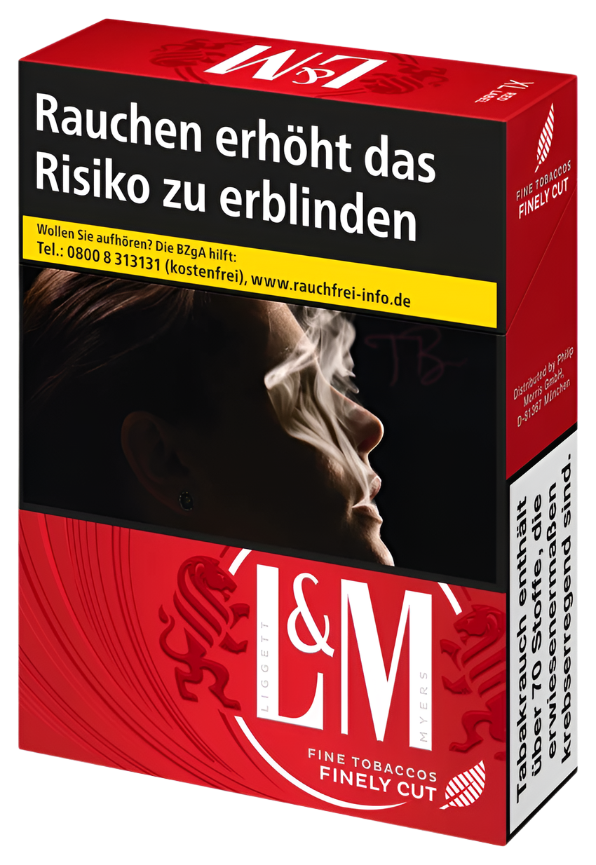 L&M Zigaretten Red XL - 8 Packungen