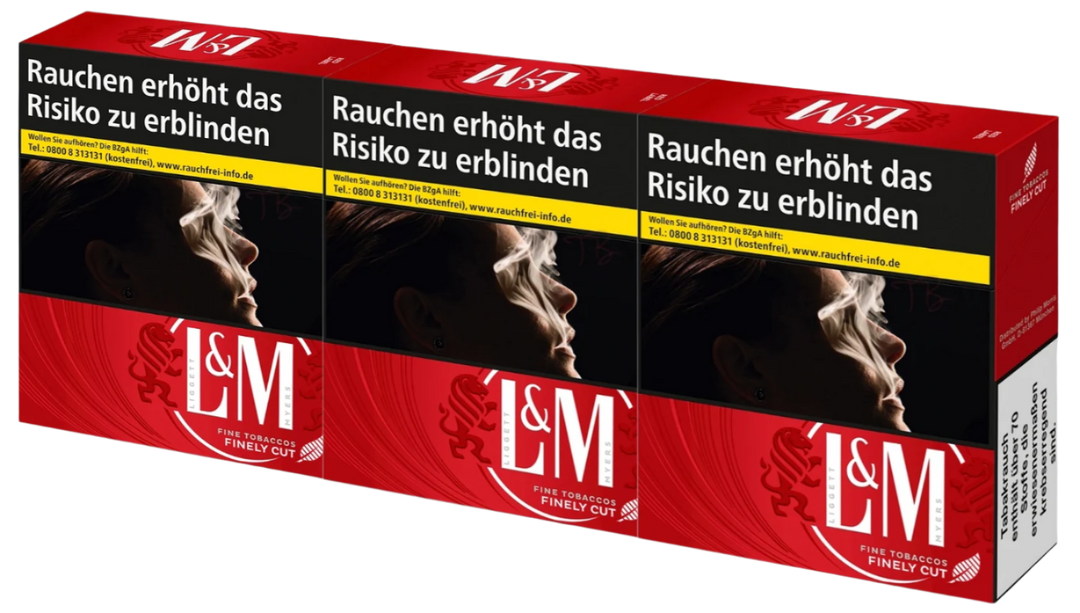 L&M Zigaretten Red 7XL - 3 Packungen