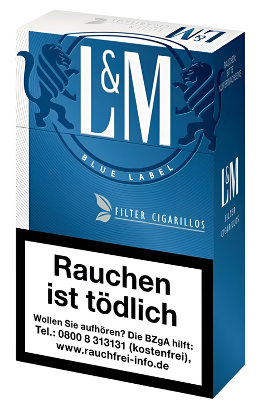 L&M Blue Filterzigarillos - 10 Packungen