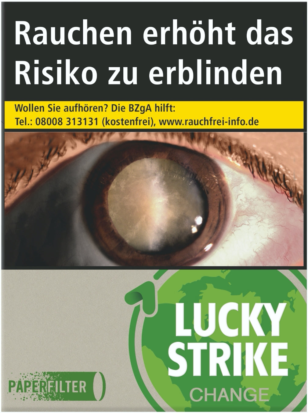 Lucky Strike Zigaretten Change Green 2XL - 8 Packung