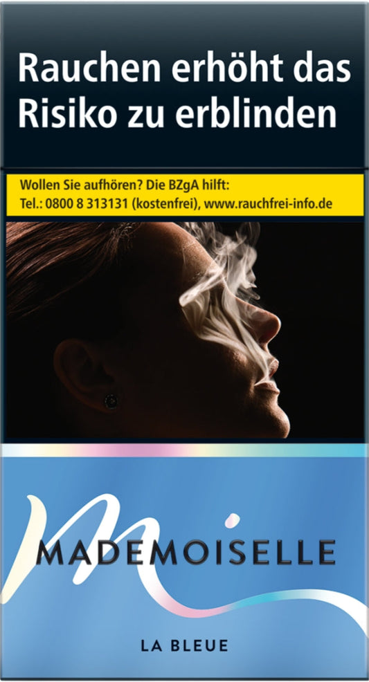 Mademoiselle Zigaretten La Bleue Slim - 10 Packungen