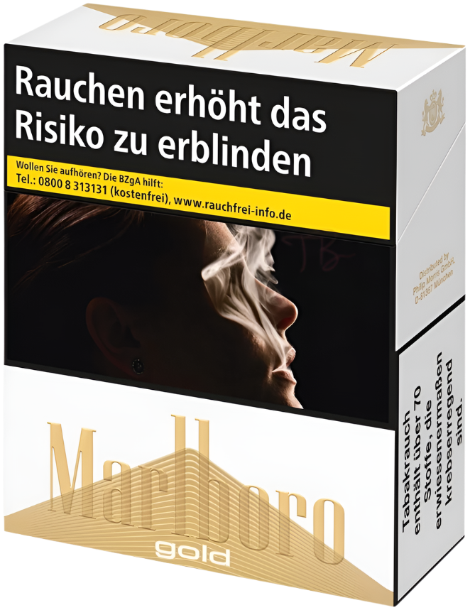 Marlboro Zigaretten Gold 2XL - 8 Packungen