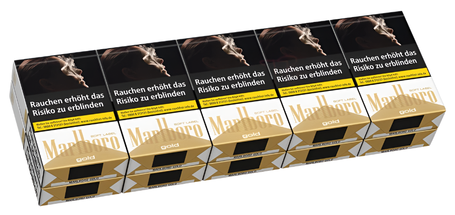 Marlboro Zigaretten Gold Soft - 10 Packungen