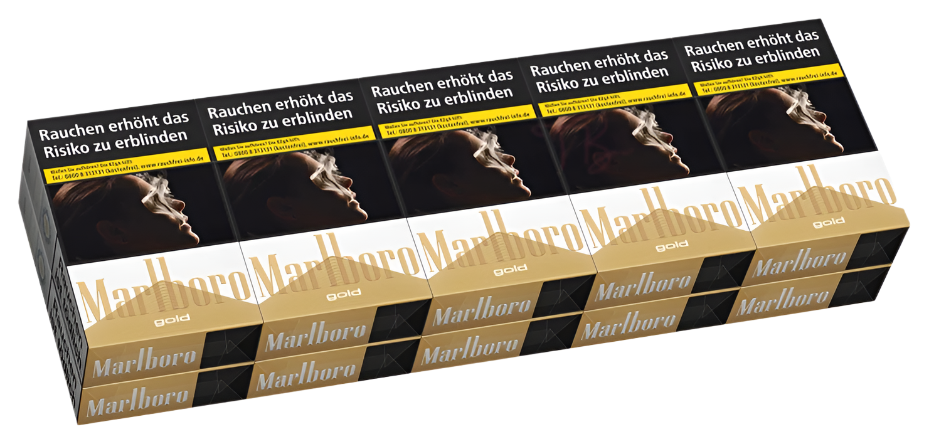 Marlboro Zigaretten Gold L - 10 Packungen