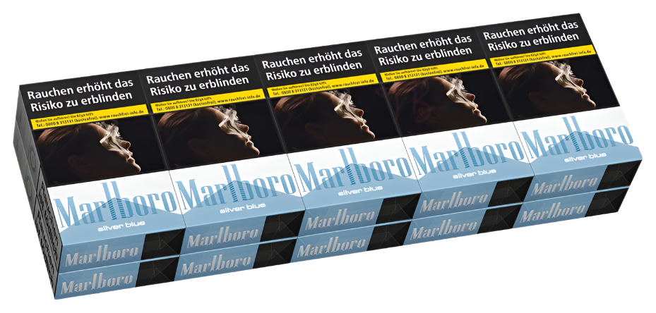 Marlboro Zigaretten Silver Blue L - 10 Packungen