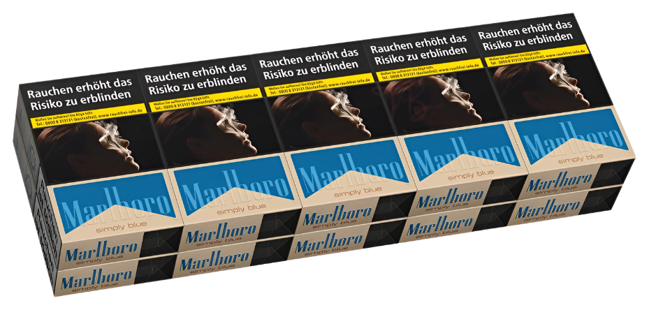 Marlboro Zigaretten Simply Blue L - 10 Packungen