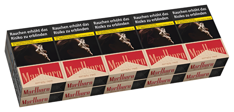 Marlboro Zigaretten Simply Red L - 10 Packungen