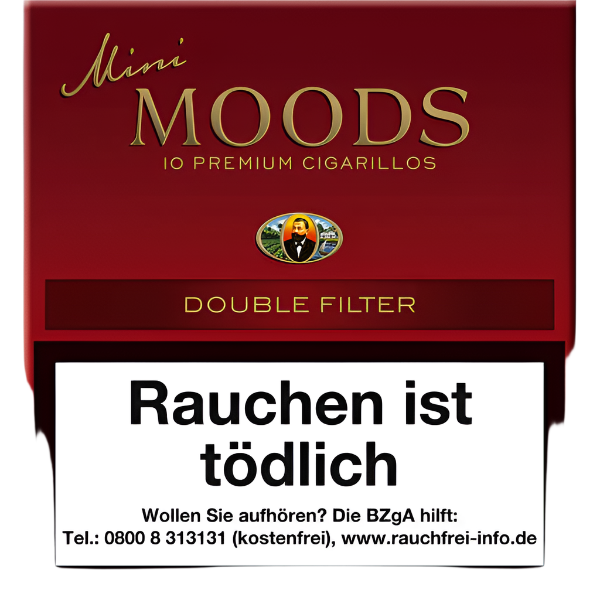 Dannemann Moods Double - Filter (10/20) - 10 Packungen