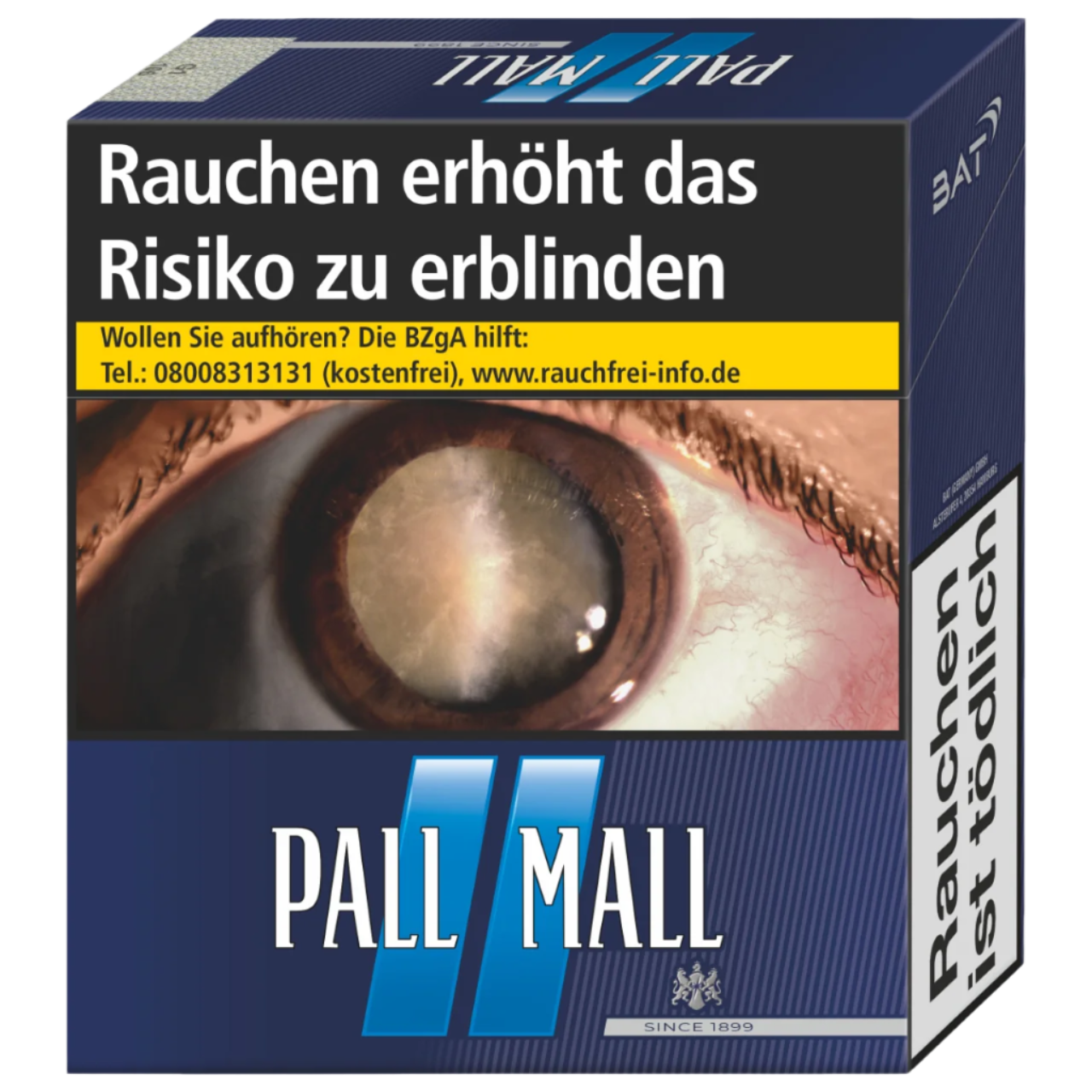Pall Mall Zigaretten Blue 2XL - 8 Packungen