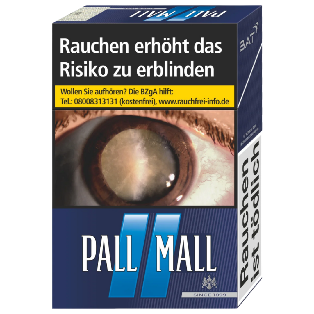 Pall Mall Zigaretten Blue L - 10 Packungen