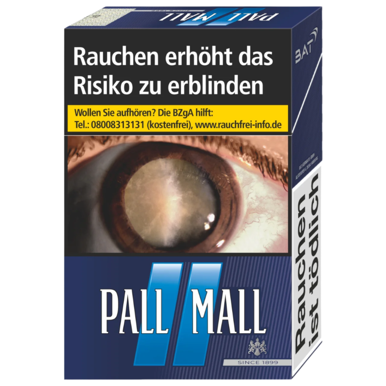 Pall Mall Zigaretten Blue L - 10 Packungen