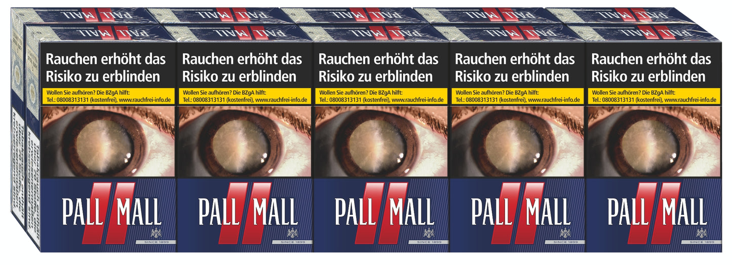 Pall Mall Zigaretten Red L - 10 Packungen