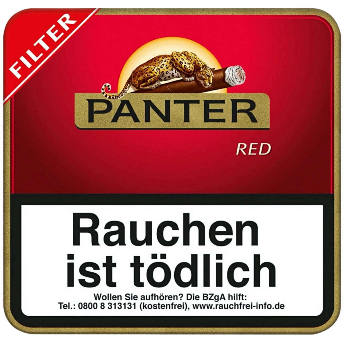 Panter Red Filter - 5 Packungen