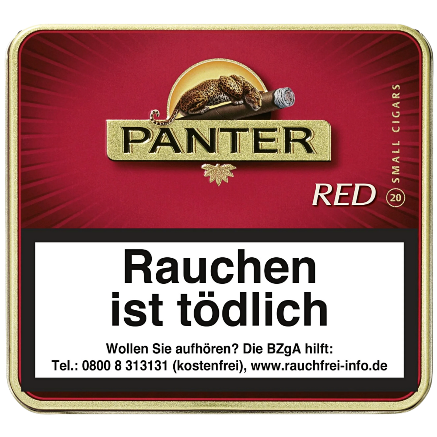 Panter Red Ohne Filter - 5 Packungen
