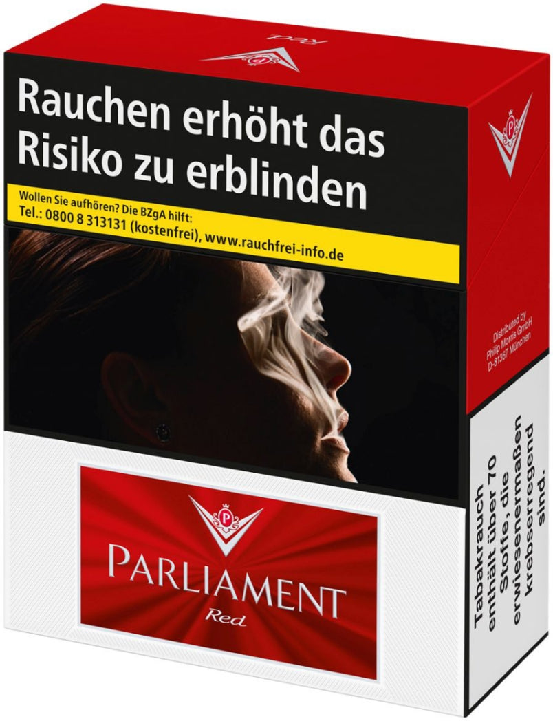 Parliament Zigaretten Red 3XL - 8 Packungen