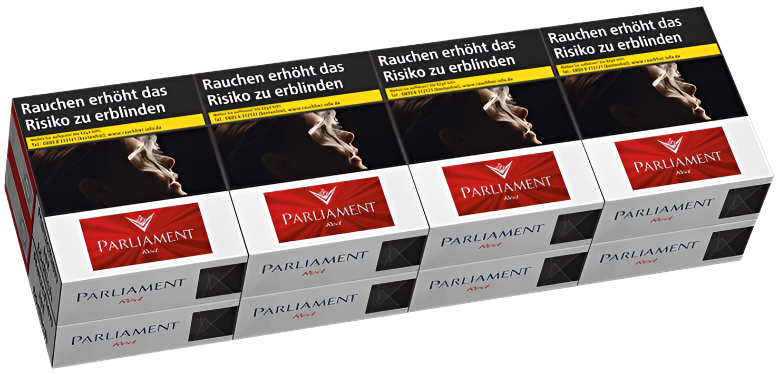 Parliament Zigaretten Red 3XL - 8 Packungen