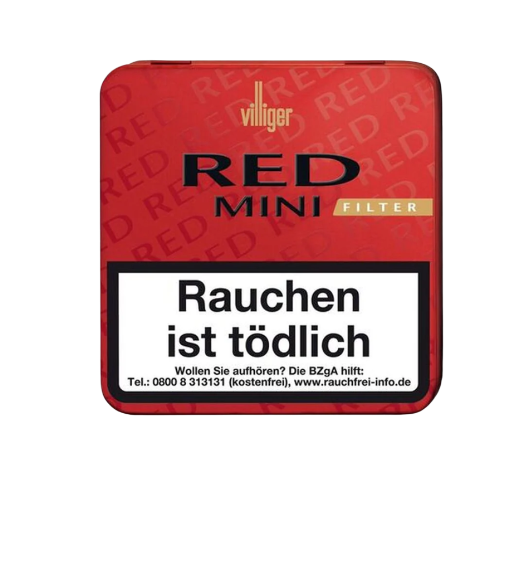 Villiger Red Mini Filter - 5 Packungen