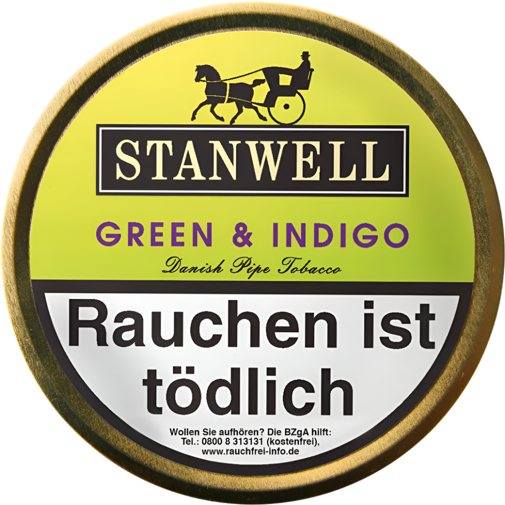 Stanwell Pfeifentabak Green & Indigo (Cherry, Apple) Dose