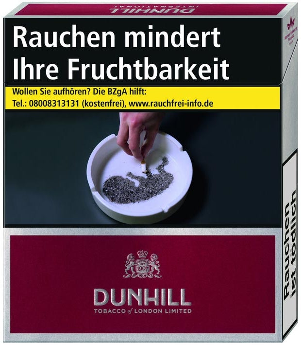Dunhill Zigaretten International Red - 10 Packungen