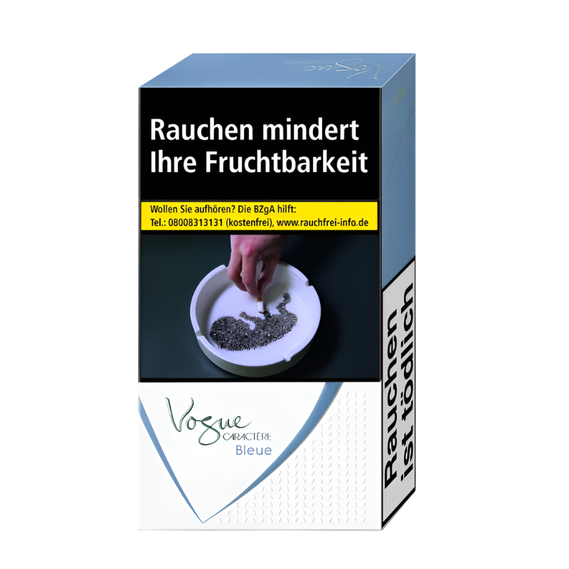 Vogue Zigaretten Caractere Blue - 10 Packungen