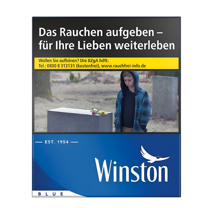 Winston Zigaretten Blue 2XL - 8 Packungen