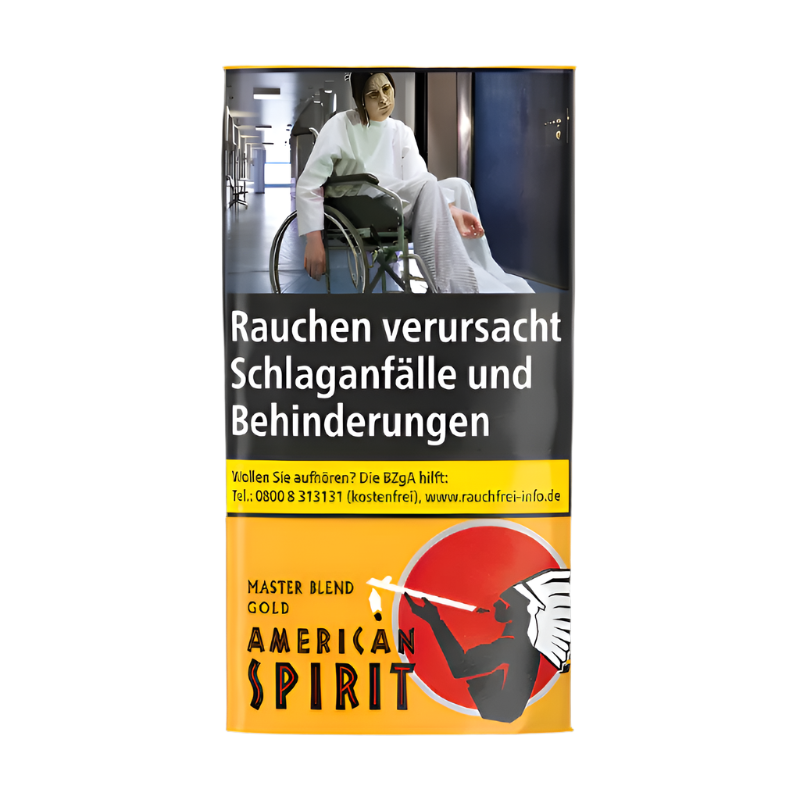American Spirit Drehtabak Master Blend Gold (Organic Blend) - 5 Packungen
