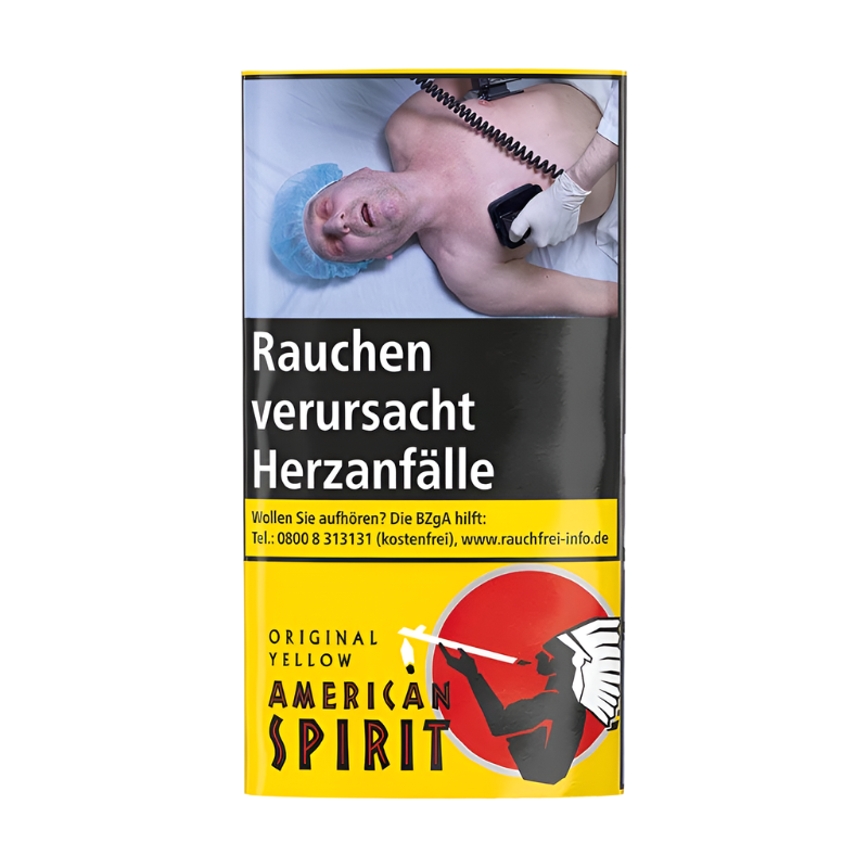 American Spirit Drehtabak Yellow - 5 Packungen