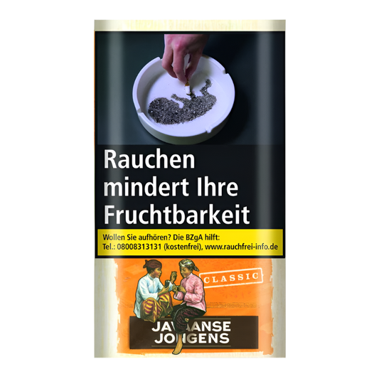 Javaanse Jongens Drehtabak Classic - 6 Packungen