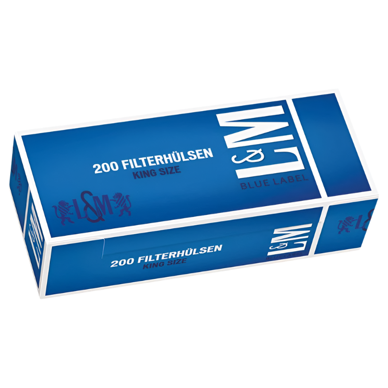 L&M Filterhülsen Blue King Size - 5 Packungen