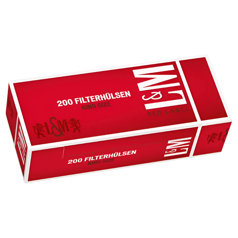 L&M Filterhülsen Red King Size - 5 Packungen