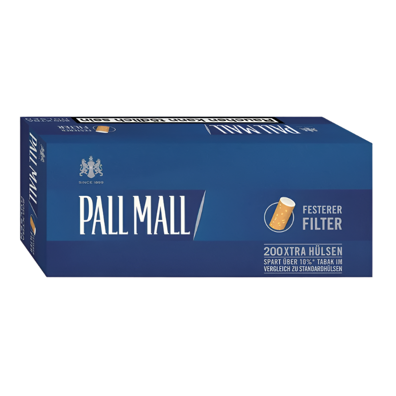 Pall Mall Filterhülsen Blue XTRA - 5 Packungen