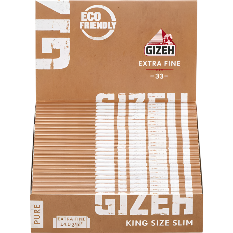Gizeh Pure King Size Slim - 25 Stück