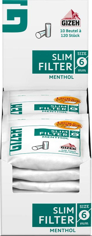 Gizeh Menthol Slim Filter