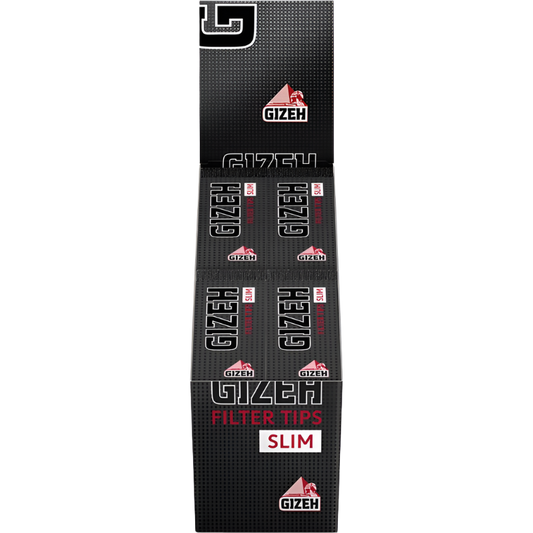 Gizeh Black Filter Tips Slim