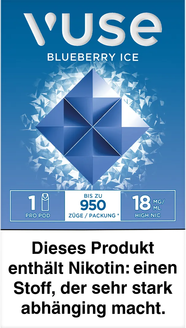 Vuse PRO Pods Blueberry Ice (18mg/ml)