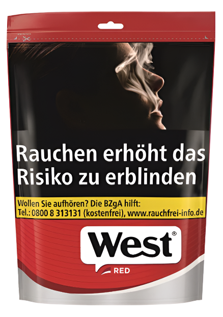 West Red Volumentabak Zip Bag XL