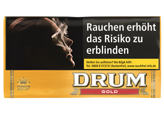 Drum Drehtabak Gold - 6 Packungen