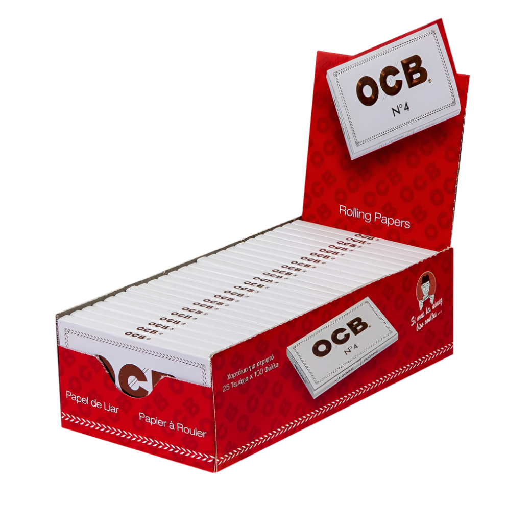 OCB Papier Weiss Kurz NO. 4