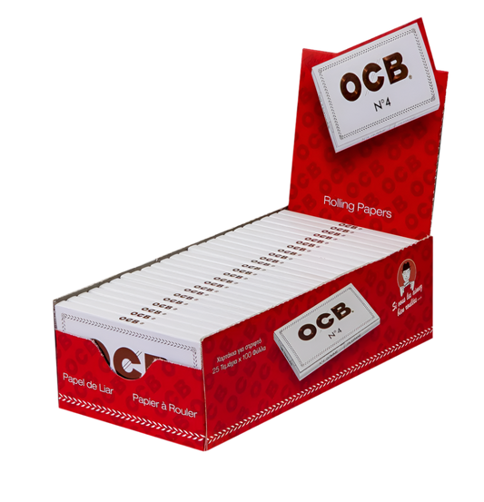 OCB Papier Weiss Kurz NO. 4