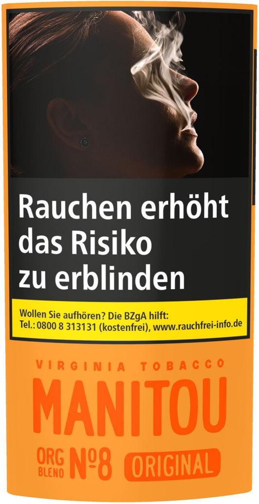 Manitou Drehtabak Organic Gold No.8 - 5 Packungen