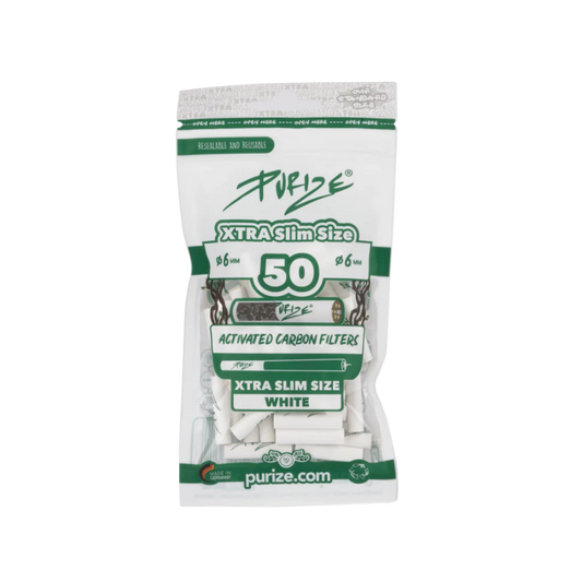 PURIZE® XTRA Slim Size im 50er PE Beutel 6mm White
