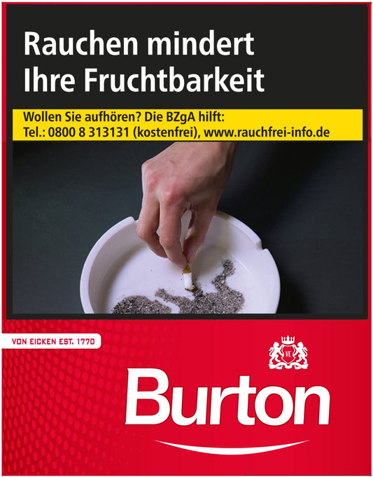 Burton Zigaretten Original XL - 10 Packungen