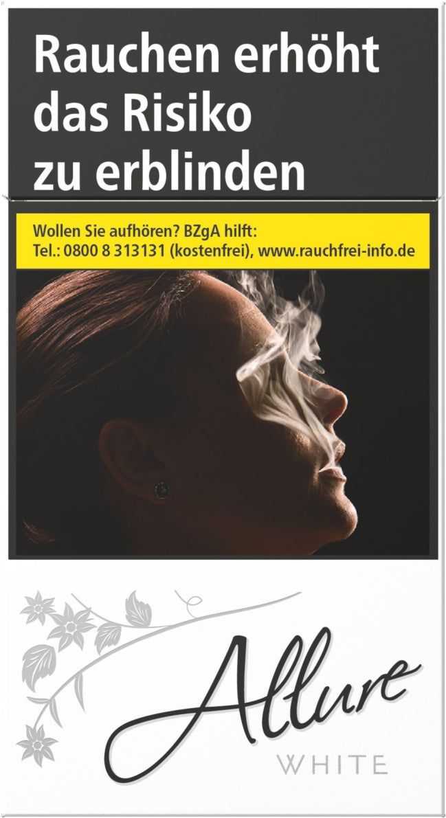 Allure Zigaretten White Slim - 10 Packungen