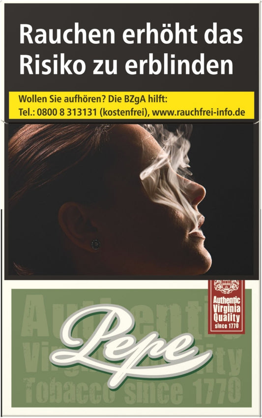 Pepe Zigaretten Rich Green L - 10 Packungen