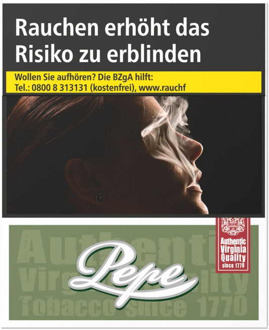 Pepe Zigaretten Rich Green 3XL - 4 Packungen
