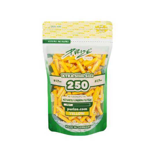 PURIZE® Standbeutel 250 XTRA Slim Size Gelb