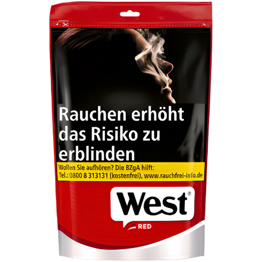 West Red Volumentabak Zip Bag XXL